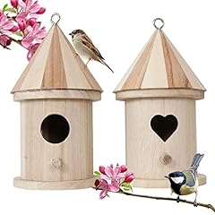 2pcs bird houses for sale  Delivered anywhere in UK