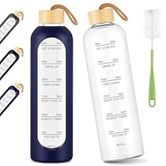 Aoowu glass water for sale  Delivered anywhere in UK