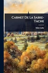 Carnet sabre tache for sale  Delivered anywhere in UK