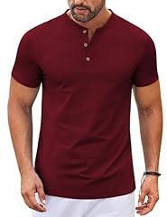 Coofandy men henley for sale  Delivered anywhere in USA 
