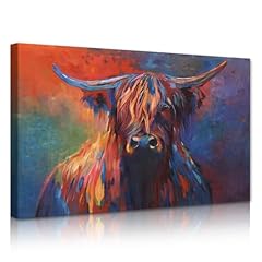 Farm cow canvas for sale  Delivered anywhere in USA 