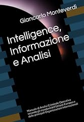 Intelligence informazione anal usato  Spedito ovunque in Italia 
