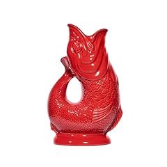 Red gluggle jug for sale  Delivered anywhere in UK