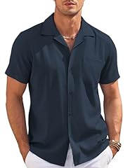 Coofandy linen shirt for sale  Delivered anywhere in USA 