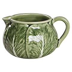 Bordallo Pinheiro Cabbage Creamer for sale  Delivered anywhere in Canada