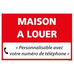 Panneau immobilier personnalis d'occasion  Livré partout en Belgiqu