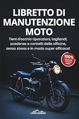 Libretto manutenzione moto usato  Spedito ovunque in Italia 