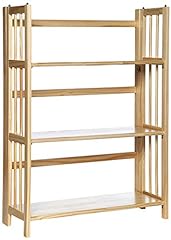 Casual Home 3-Shelf Folding Stackable Bookcase (27.5" for sale  Delivered anywhere in USA 