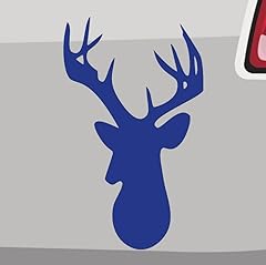 Stag head sticker for sale  Delivered anywhere in UK