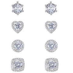 Cubic zirconia stud for sale  Delivered anywhere in Ireland