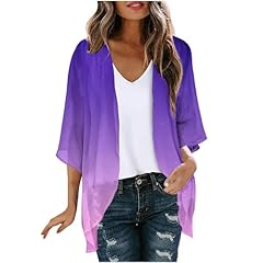 Women chiffon kimono for sale  Delivered anywhere in UK