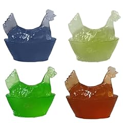 4pcs glass hen for sale  Delivered anywhere in USA 
