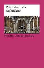 Wörterbuch architektur gebäu gebraucht kaufen  Wird an jeden Ort in Deutschland