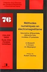 Méthodes numériques électro d'occasion  Livré partout en France