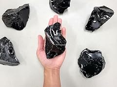 Raw black obsidian for sale  Delivered anywhere in USA 