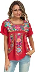 Yzxdorwj embroidered mexican for sale  Delivered anywhere in UK