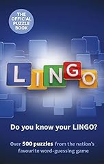 Lingo puzzle book d'occasion  Livré partout en Belgiqu