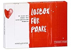 Losbox paare geschenk gebraucht kaufen  Wird an jeden Ort in Deutschland