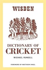 Wisden dictionary cricket for sale  Delivered anywhere in UK