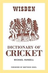 Wisden dictionary cricket for sale  Delivered anywhere in UK