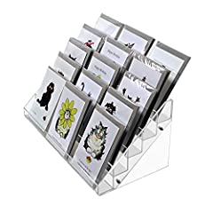 Acrylic card display for sale  Delivered anywhere in Ireland