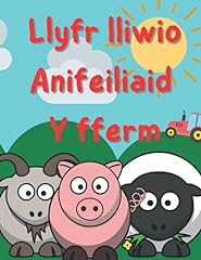 Llyfr lliwio anifeiliaid for sale  Delivered anywhere in UK