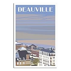 Deauville skyline affiche d'occasion  Livré partout en France