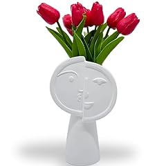 White vase boho for sale  Delivered anywhere in USA 