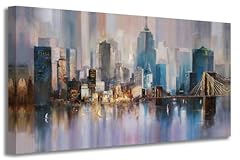Ardemy cityscape canvas for sale  Delivered anywhere in USA 