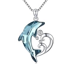 Dolphin necklace sterling for sale  Delivered anywhere in USA 