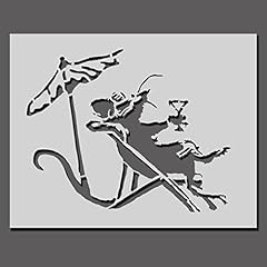 Banksy deckchair rat for sale  Delivered anywhere in UK