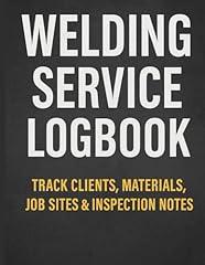 Welding service logbook for sale  Delivered anywhere in USA 