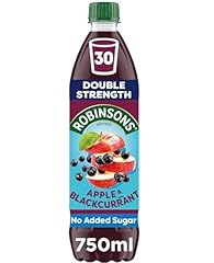 Robinsons apple blackcurrant for sale  Delivered anywhere in UK