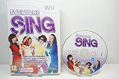 Wii everyone sing usato  Spedito ovunque in Italia 