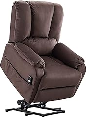 hanzeni Power Lift Recliners for Elderly Genuine Leather for sale  Delivered anywhere in UK