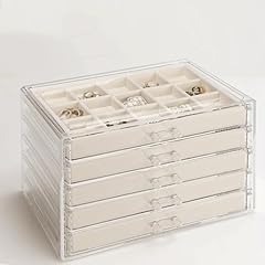 Drawers clear jewelry for sale  Delivered anywhere in USA 