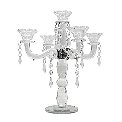 Crystal candle holder for sale  Delivered anywhere in USA 