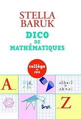 Dico mathématiques d'occasion  Livré partout en France