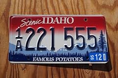 Authentic license plate. for sale  Delivered anywhere in USA 