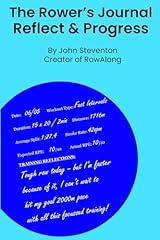 Rower journal reflect for sale  Delivered anywhere in UK