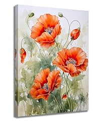Poppies flower wall for sale  Delivered anywhere in UK