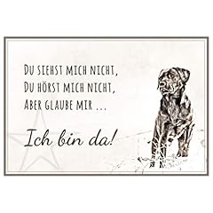 Zauberbild hundeschild warnung gebraucht kaufen  Wird an jeden Ort in Deutschland