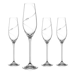 Diamante champagne flutes for sale  Delivered anywhere in Ireland