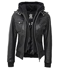 Fjackets womens leather for sale  Delivered anywhere in USA 