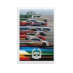 Car poster btcc for sale  Delivered anywhere in UK