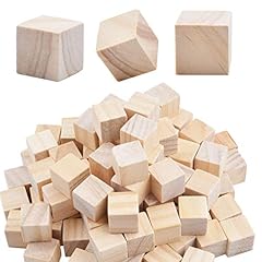 Wood cubes 100pcs for sale  Delivered anywhere in USA 