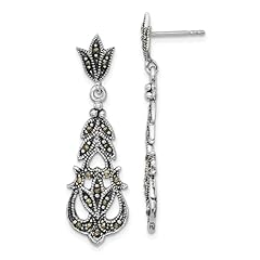 Sterling silver marcasite for sale  Delivered anywhere in USA 