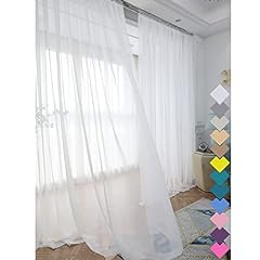 Window white sheer for sale  Delivered anywhere in USA 