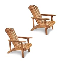 Vonhaus natural adirondack for sale  Delivered anywhere in UK