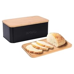 Black bread box for sale  Delivered anywhere in USA 